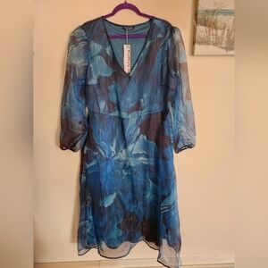 Bloomchic Maxi Dress Floral 14/16 XL NWT